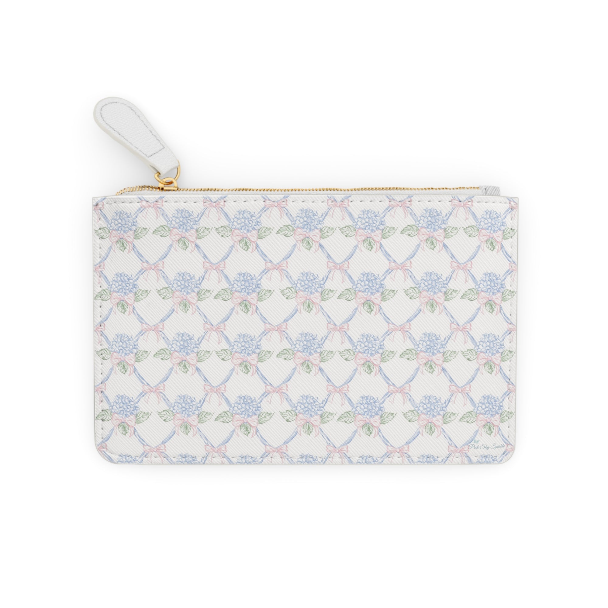 Lattice Coquette Bloom Mini Clutch Bag