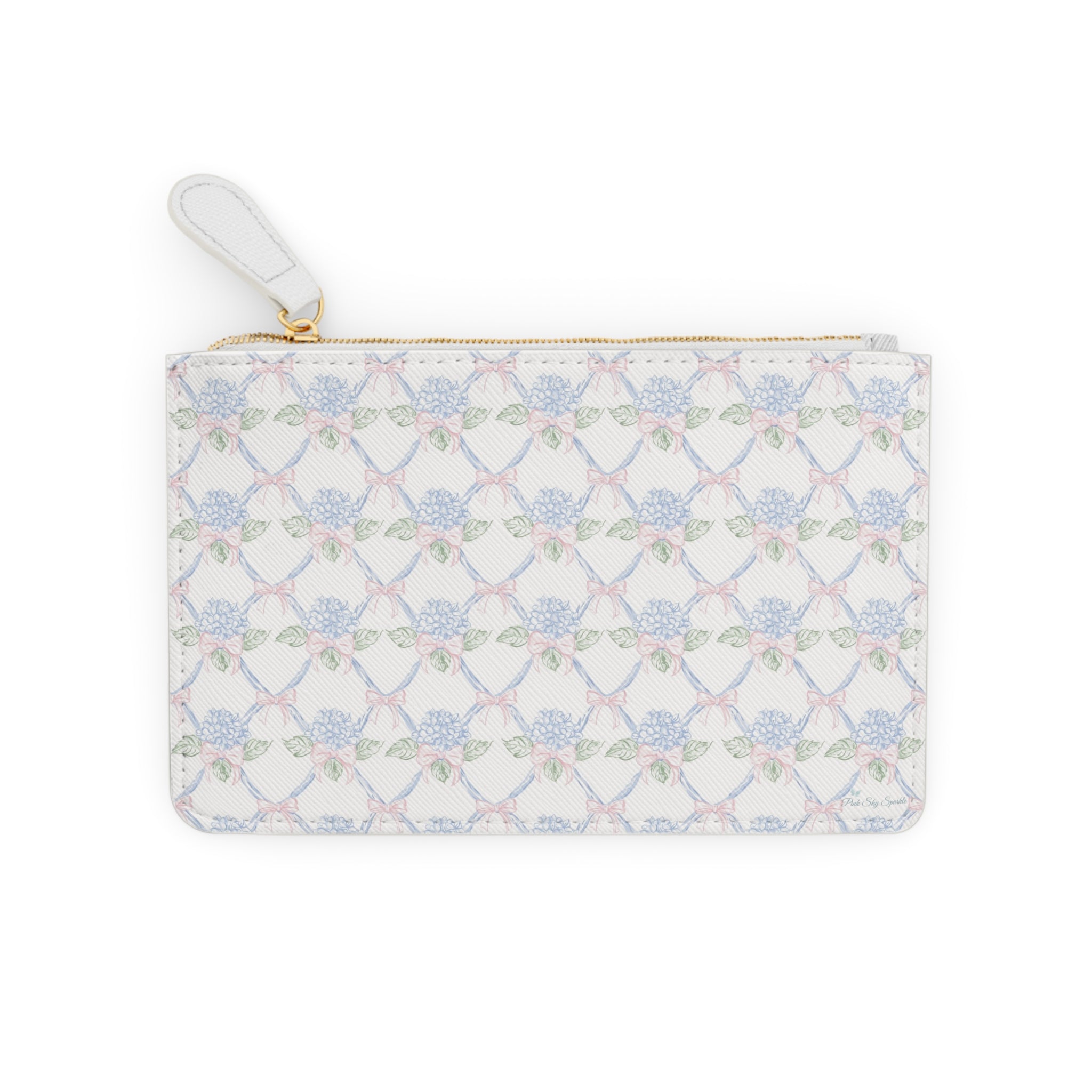 Lattice Coquette Bloom Mini Clutch Bag