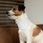 Lattice Coquette Bloom Pet Bandana With Adjustable Collar