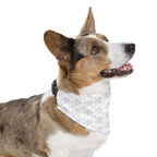 Lattice Coquette Bloom Pet Bandana With Adjustable Collar