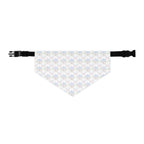 Lattice Coquette Bloom Pet Bandana With Adjustable Collar