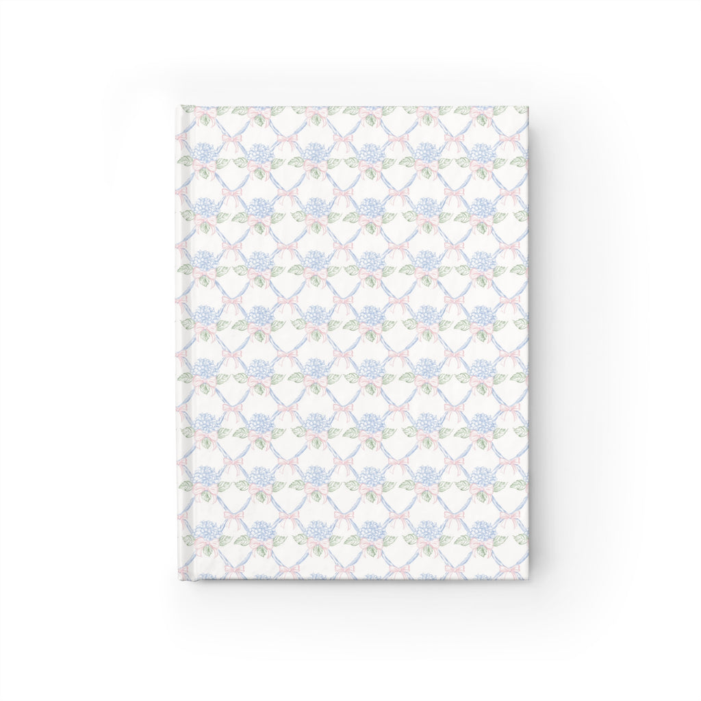 Lattice Coquette Bloom Ruled Notebook Journal