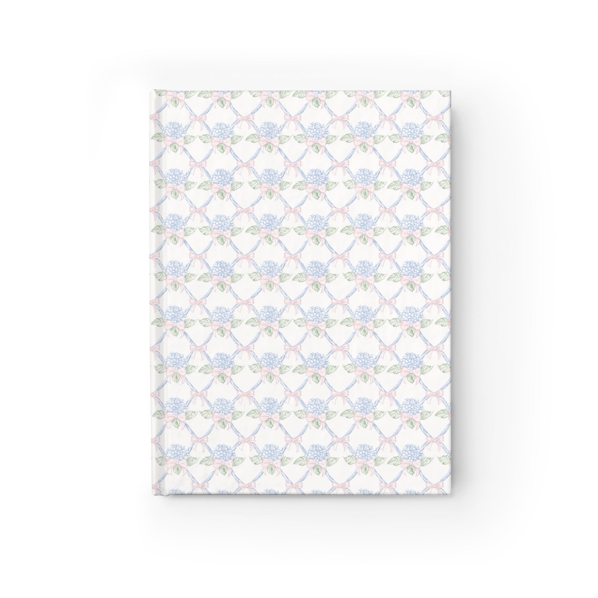 Lattice Coquette Bloom Ruled Notebook Journal
