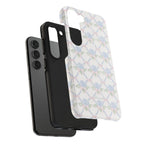 Lattice Coquette Bloom Tough Samsung Galaxy Phone Case