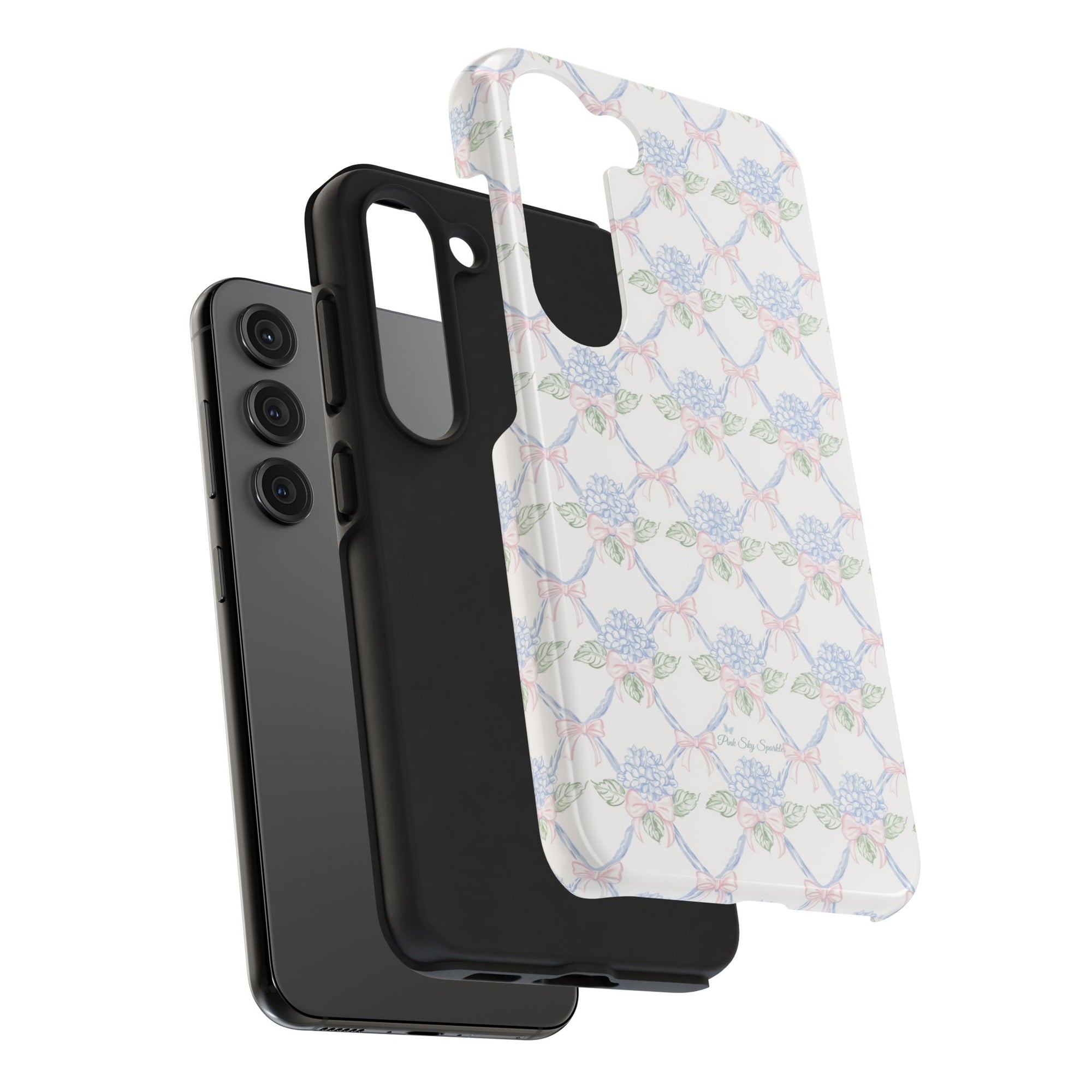 Lattice Coquette Bloom Tough Samsung Galaxy Phone Case