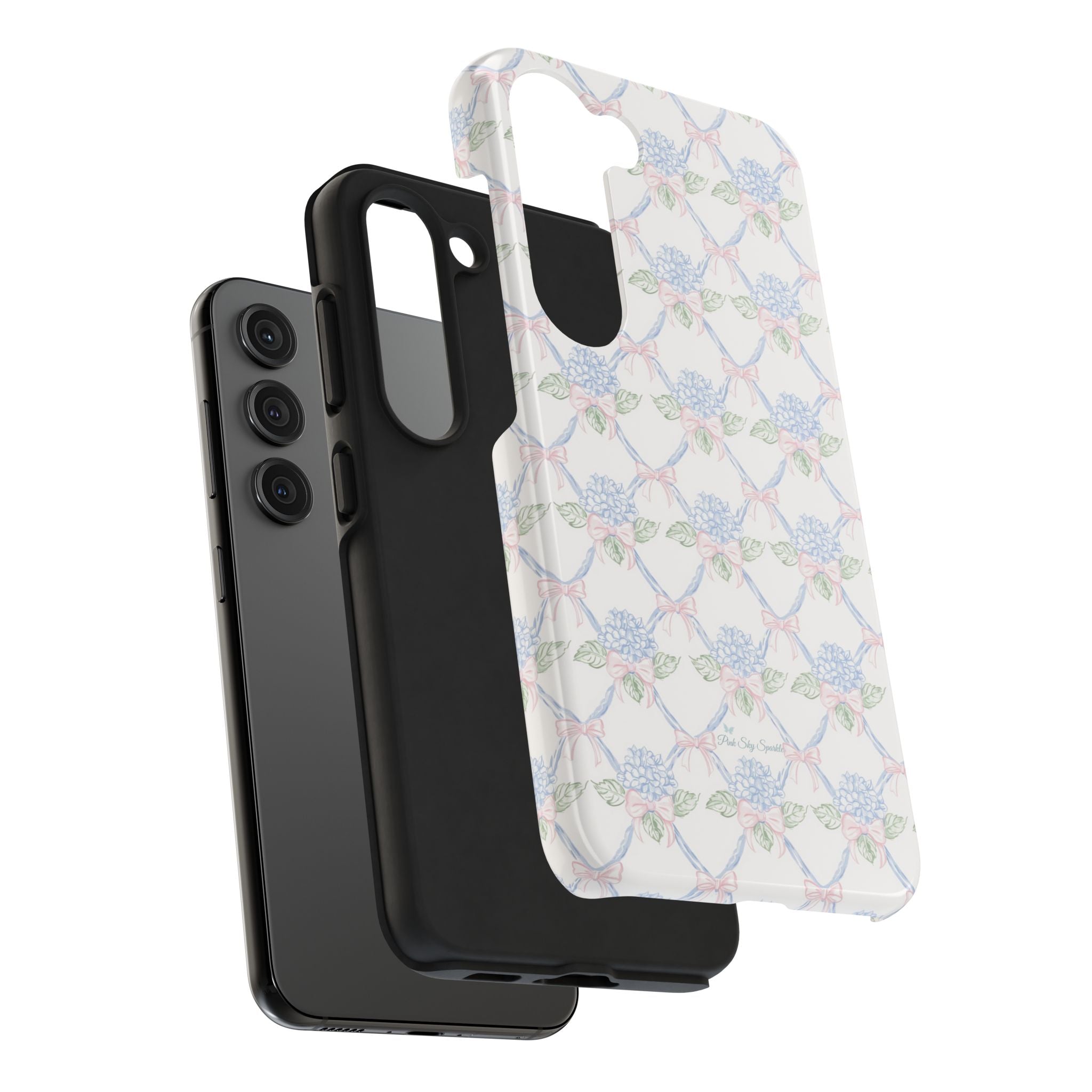 Lattice Coquette Bloom Tough Samsung Galaxy Phone Case