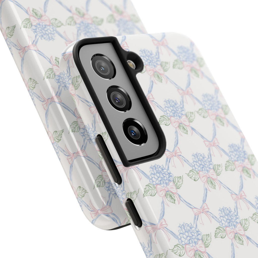 Lattice Coquette Bloom Tough Samsung Galaxy Phone Case