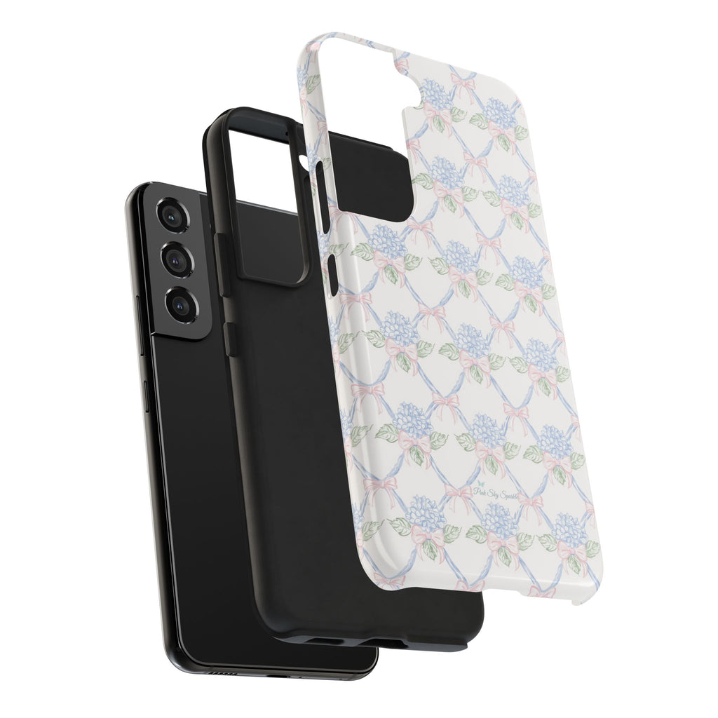 Lattice Coquette Bloom Tough Samsung Galaxy Phone Case