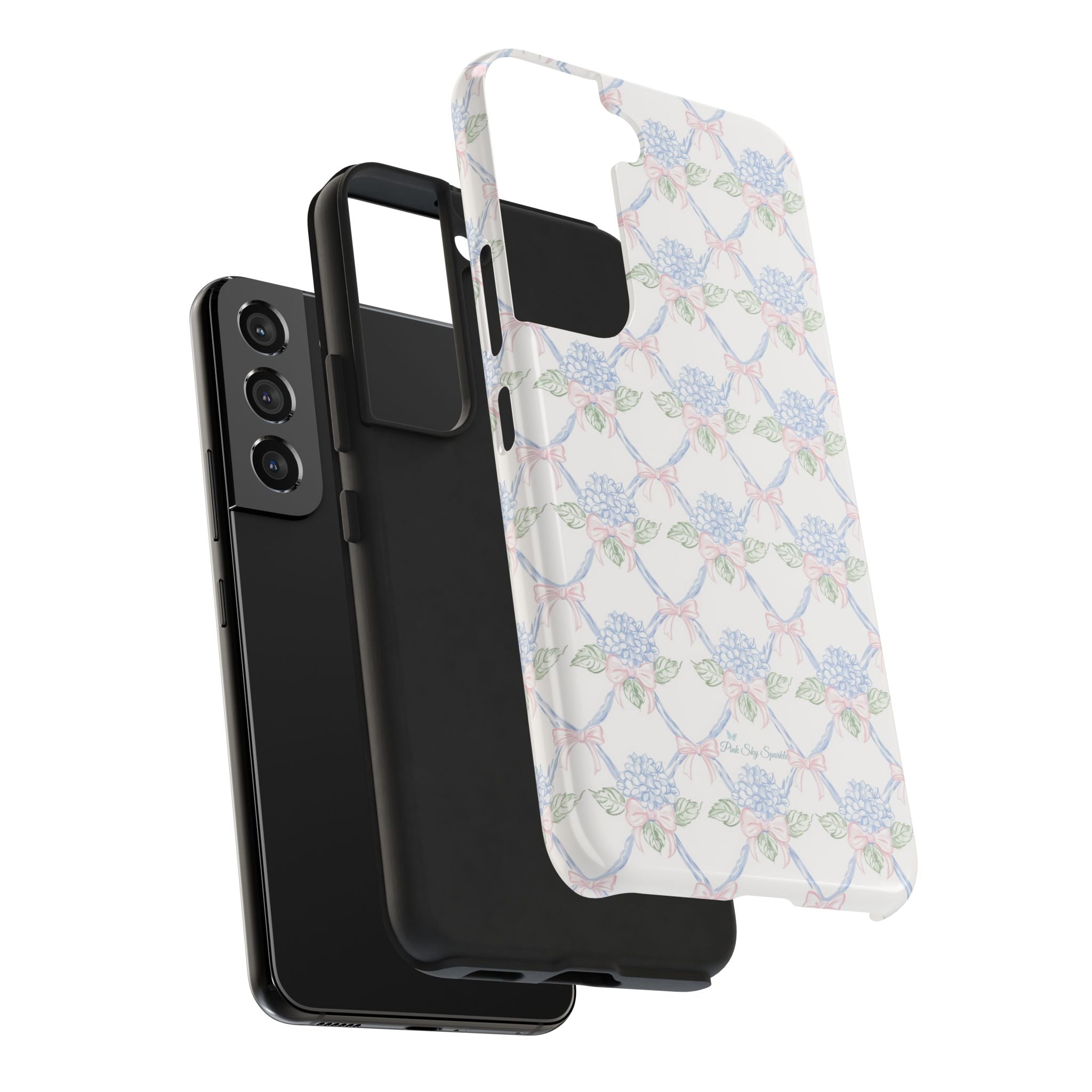Lattice Coquette Bloom Tough Samsung Galaxy Phone Case