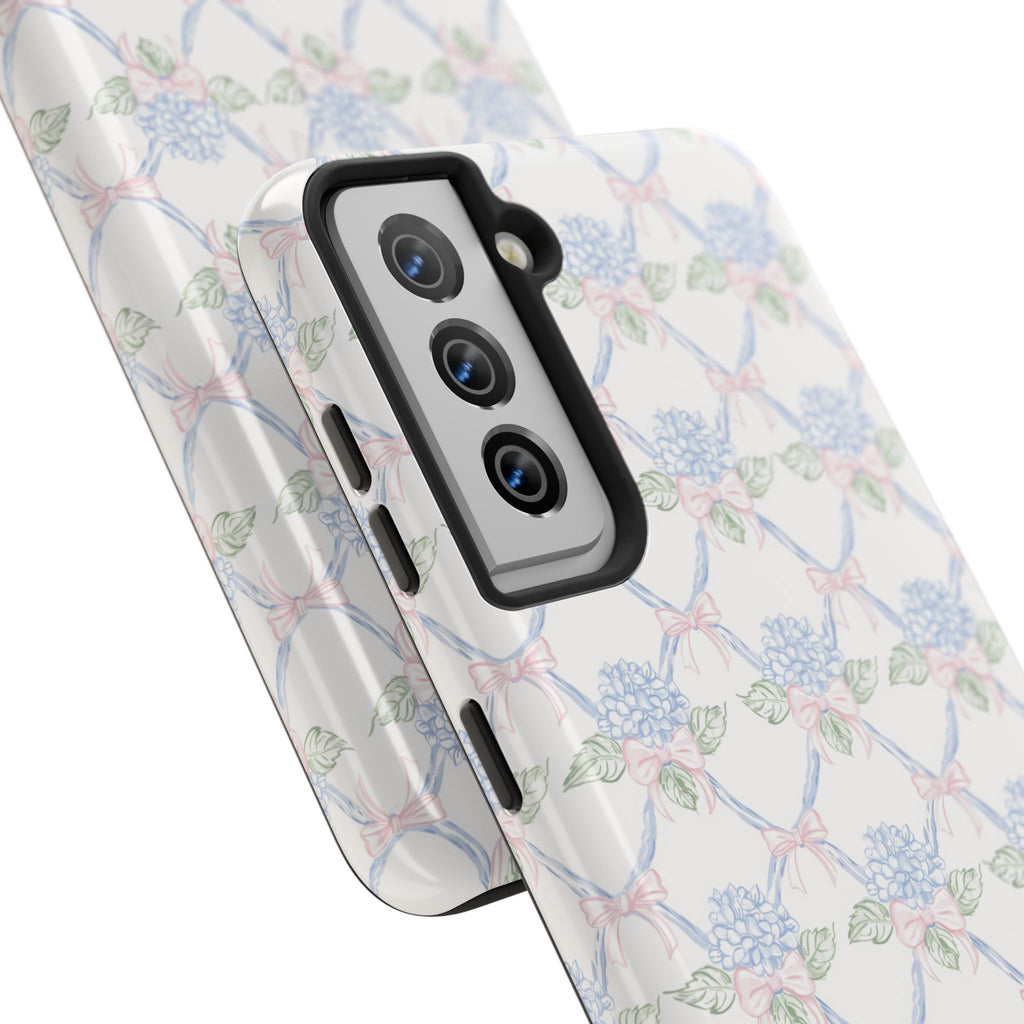Lattice Coquette Bloom Tough Samsung Galaxy Phone Case