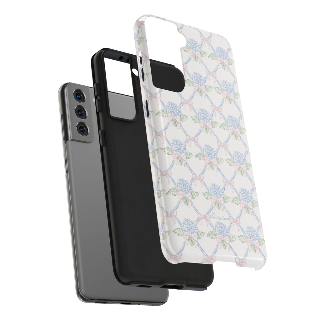 Lattice Coquette Bloom Tough Samsung Galaxy Phone Case