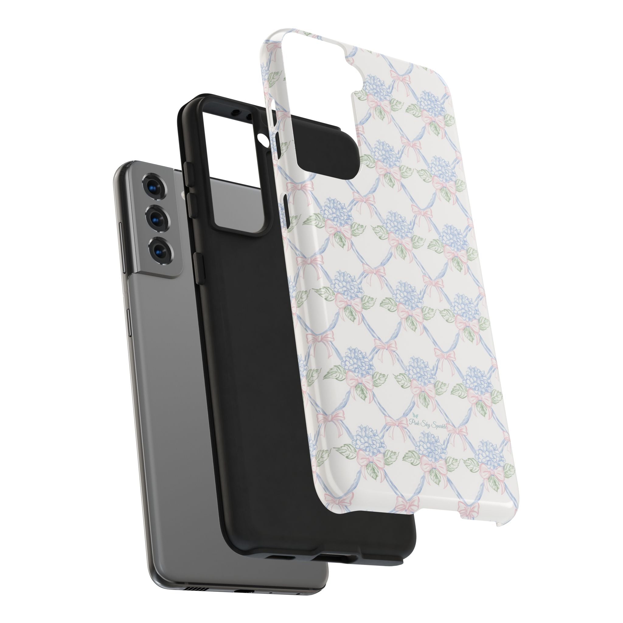 Lattice Coquette Bloom Tough Samsung Galaxy Phone Case