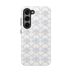 Lattice Coquette Bloom Tough Samsung Galaxy Phone Case