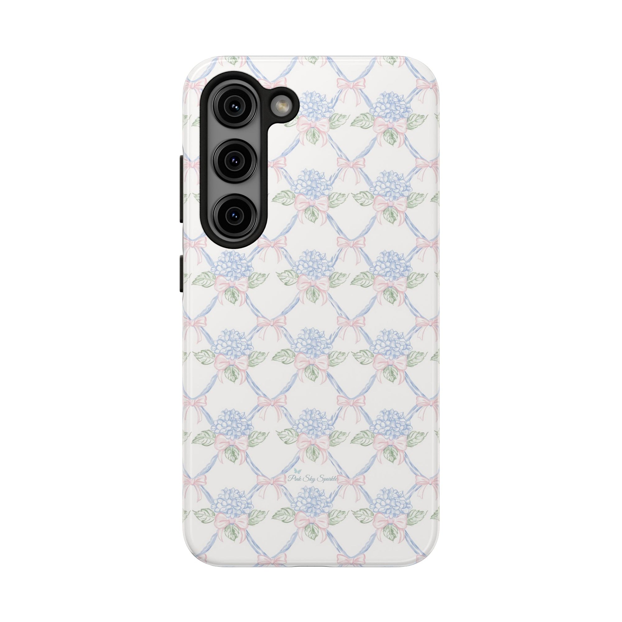 Lattice Coquette Bloom Tough Samsung Galaxy Phone Case