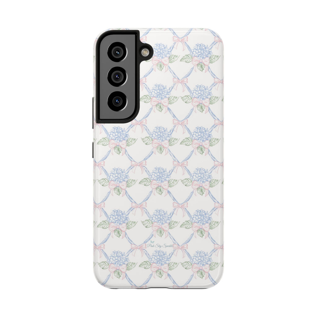 Lattice Coquette Bloom Tough Samsung Galaxy Phone Case