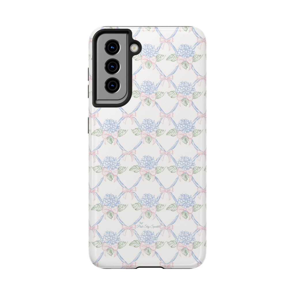 Lattice Coquette Bloom Tough Samsung Galaxy Phone Case