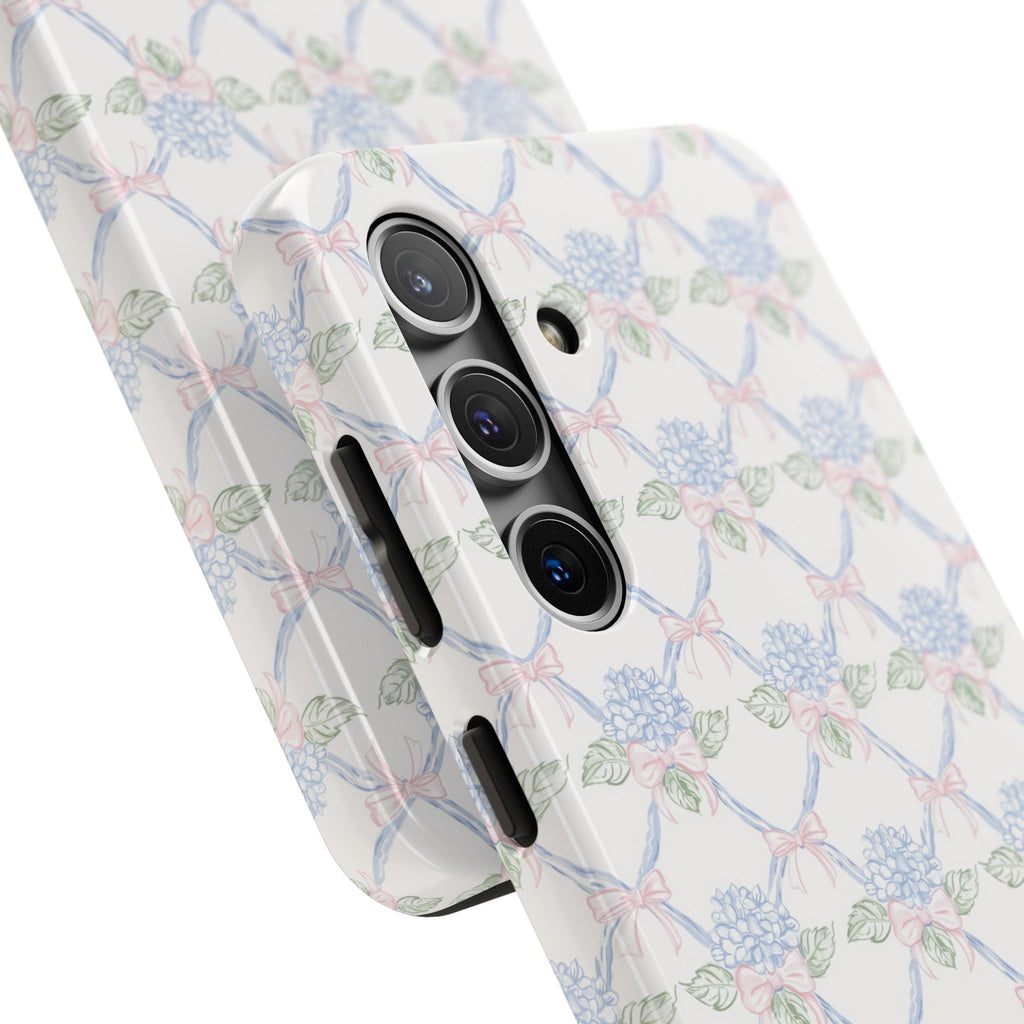 Lattice Coquette Bloom Tough Samsung Galaxy Phone Case