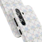 Lattice Coquette Bloom Tough Samsung Galaxy Phone Case
