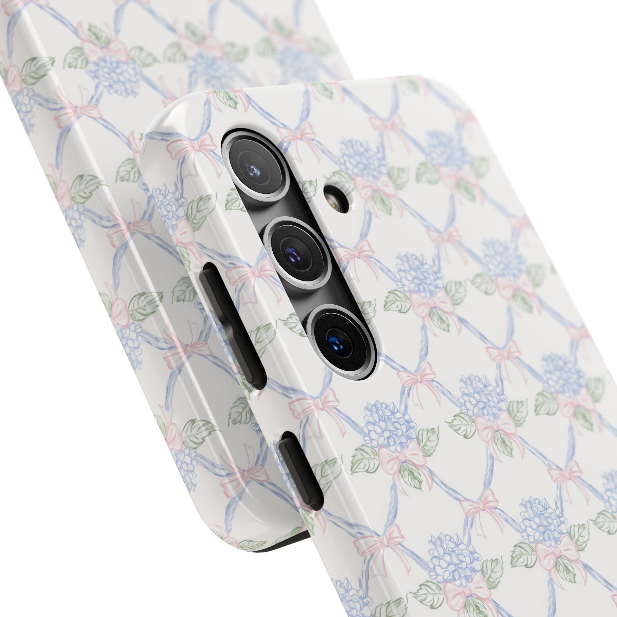 Lattice Coquette Bloom Tough Samsung Galaxy Phone Case