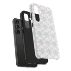 Lattice Coquette Bloom Tough Samsung Galaxy Phone Case