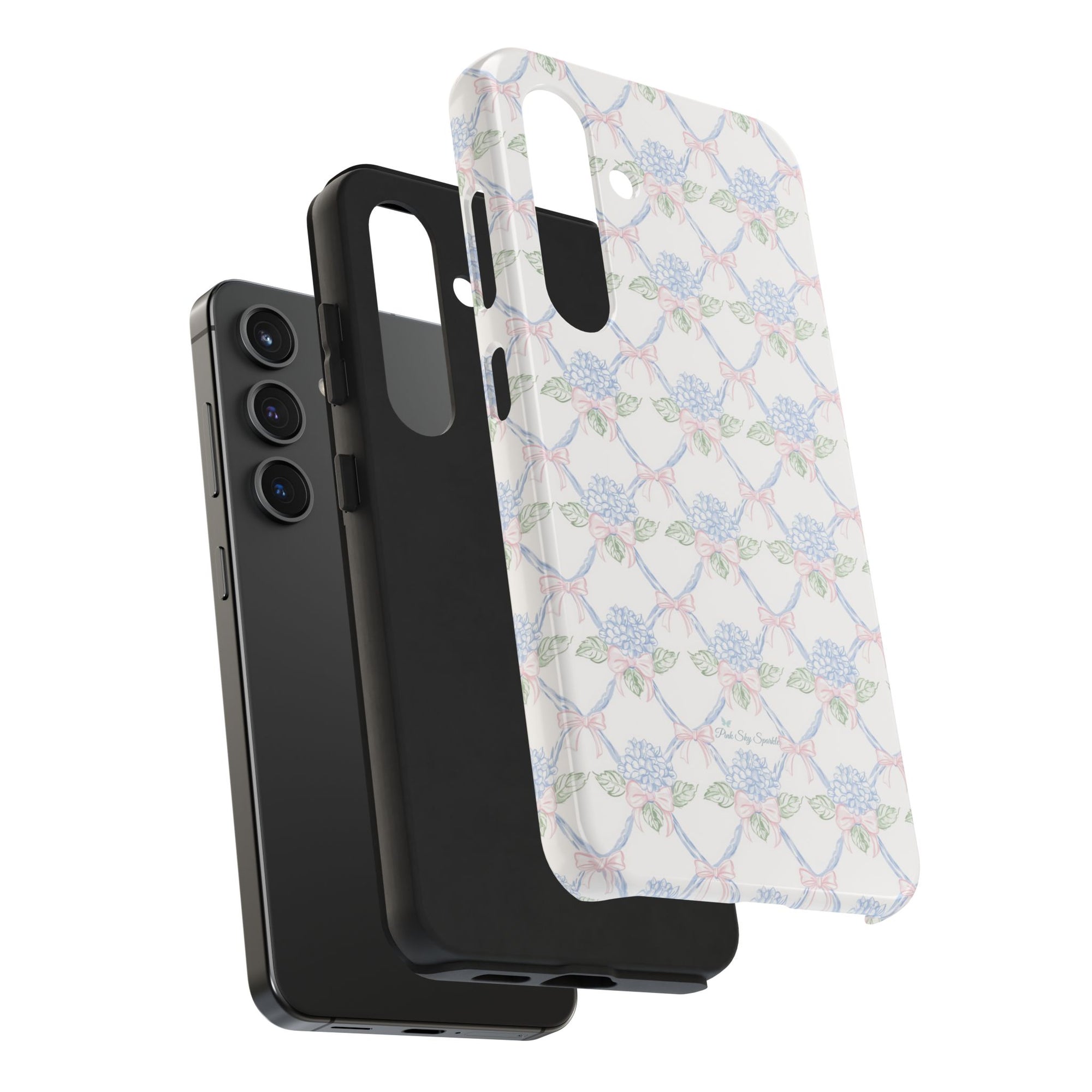 Lattice Coquette Bloom Tough Samsung Galaxy Phone Case