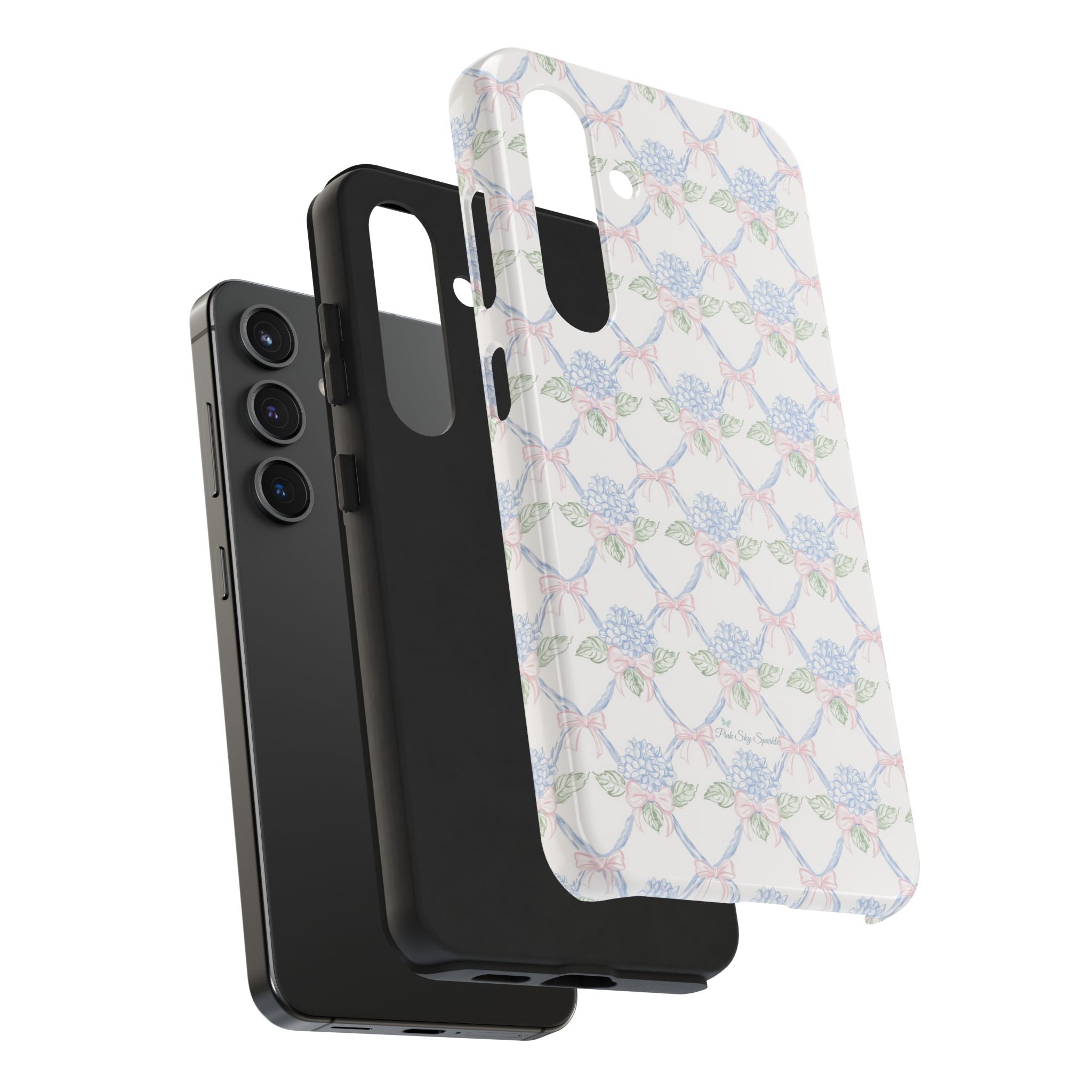 Lattice Coquette Bloom Tough Samsung Galaxy Phone Case