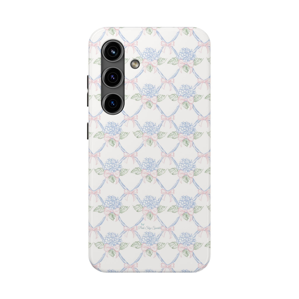 Lattice Coquette Bloom Tough Samsung Galaxy Phone Case