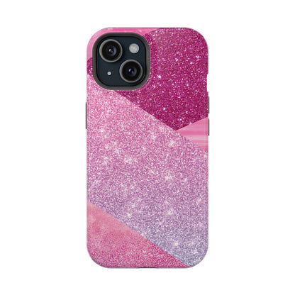 Layered in Sparkles Magnetic iPhone Case