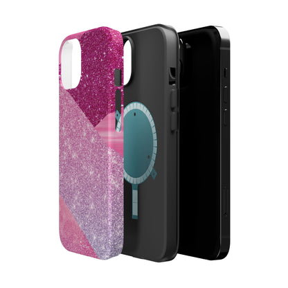 Layered in Sparkles Magnetic iPhone Case