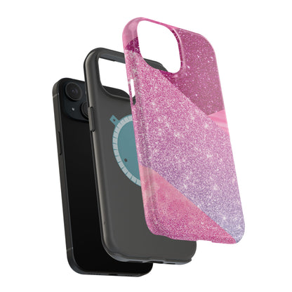 Layered in Sparkles Magnetic iPhone Case