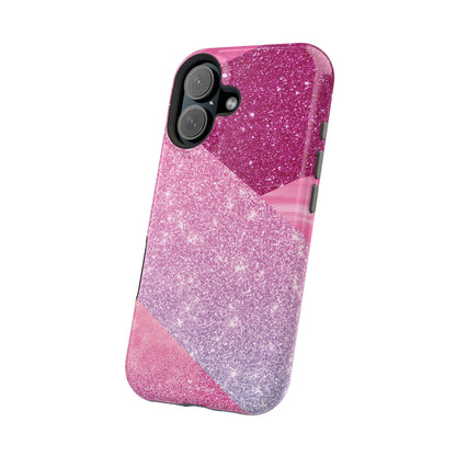 Layered in Sparkles Magnetic iPhone Case