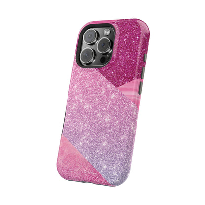 Layered in Sparkles Magnetic iPhone Case