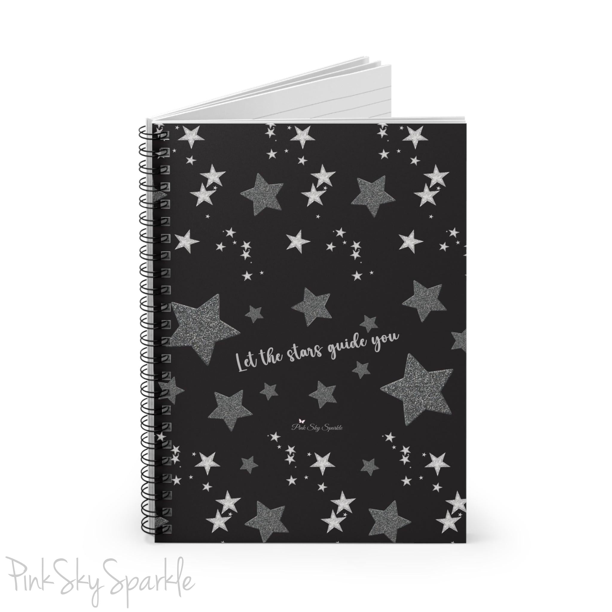 Let the Stars Guide You Spiral Journal