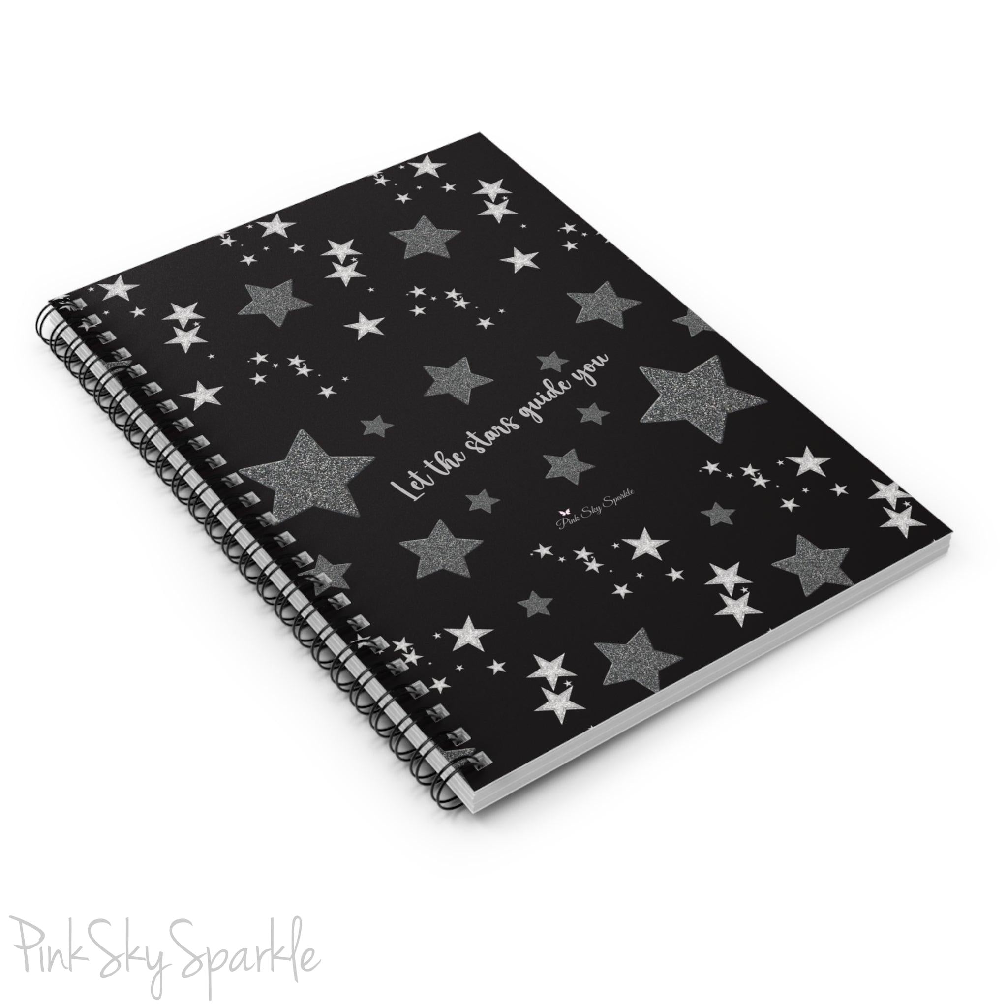 Let the Stars Guide You Spiral Journal