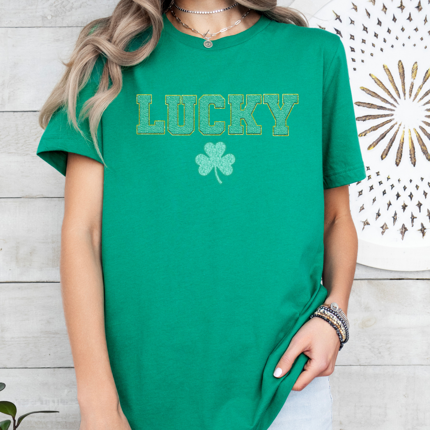 Lucky Lace Clover T-shirt