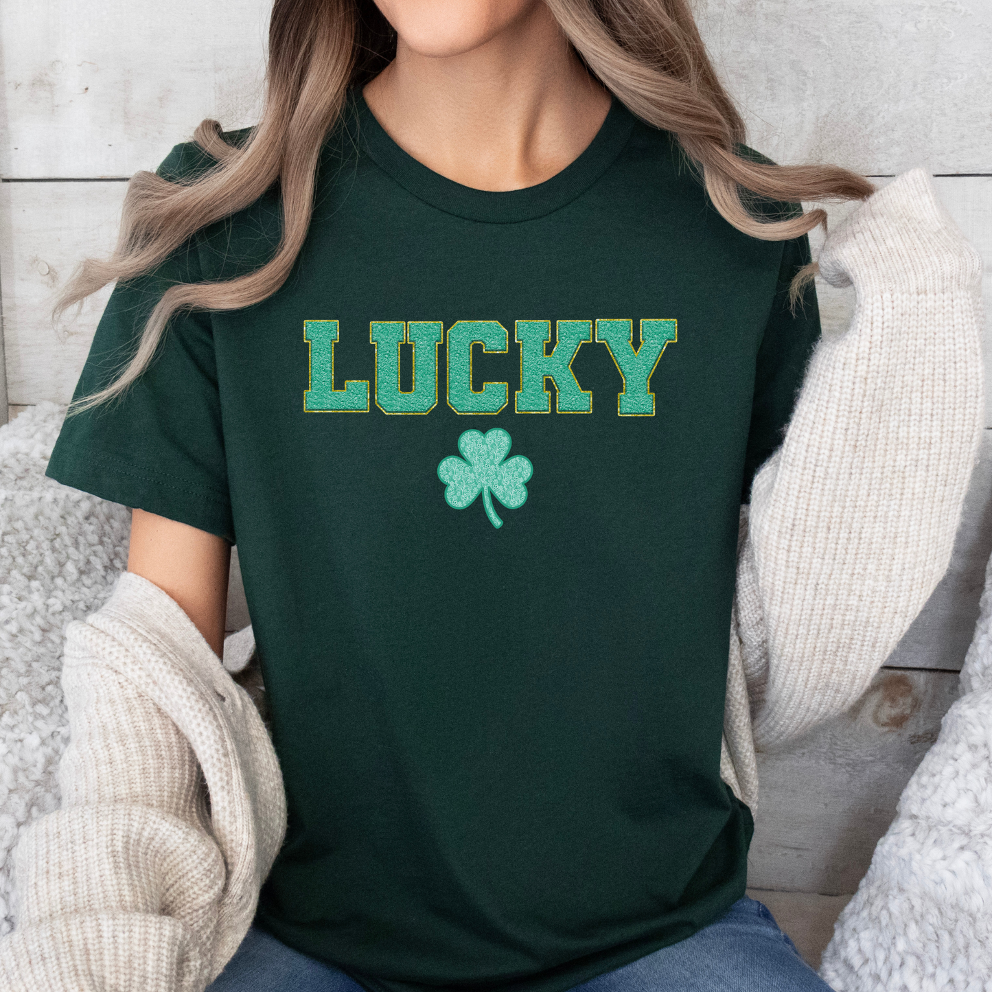 Lucky Lace Clover T-shirt