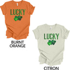 Lucky Leopard Hearts T-shirt