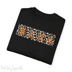 The bold 'MAMA' lettering, overlaid on a charming daisy pattern, makes this shirt a standout piece. Whether you're running errands, meeting friends for coffee, or just enjoying a quiet day at home, this t-shirt is your go-to for effortless style.&nbsp;