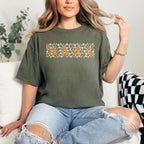 The bold 'MAMA' lettering, overlaid on a charming daisy pattern, makes this shirt a standout piece. Whether you're running errands, meeting friends for coffee, or just enjoying a quiet day at home, this t-shirt is your go-to for effortless style.&nbsp;