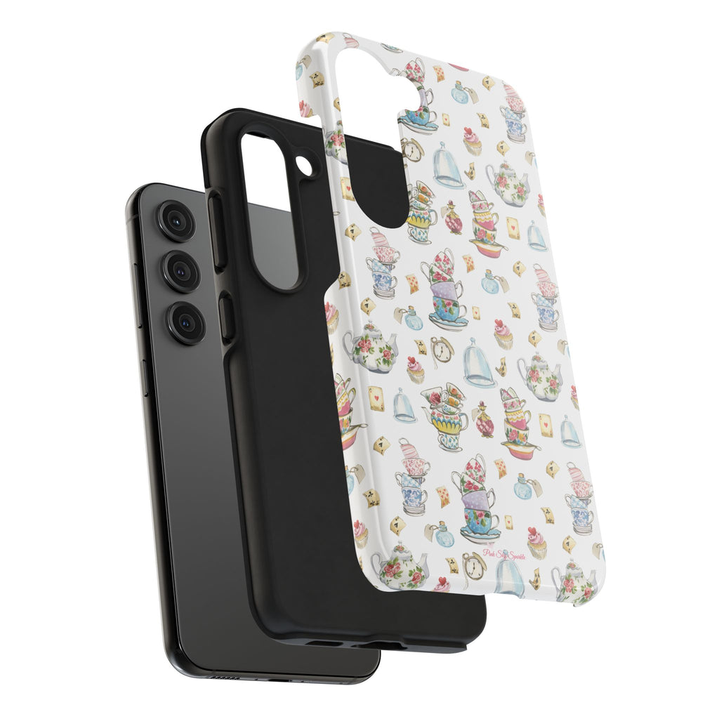 Mad Tea Time Tough Samsung Galaxy Phone Case
