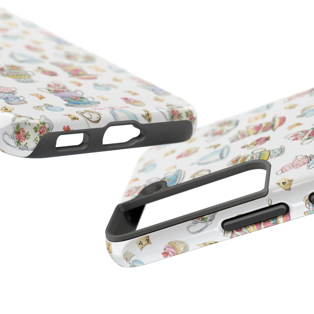Mad Tea Time Tough Samsung Galaxy Phone Case