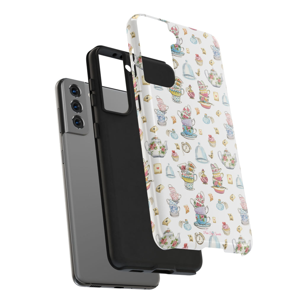 Mad Tea Time Tough Samsung Galaxy Phone Case