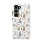 Mad Tea Time Tough Samsung Galaxy Phone Case