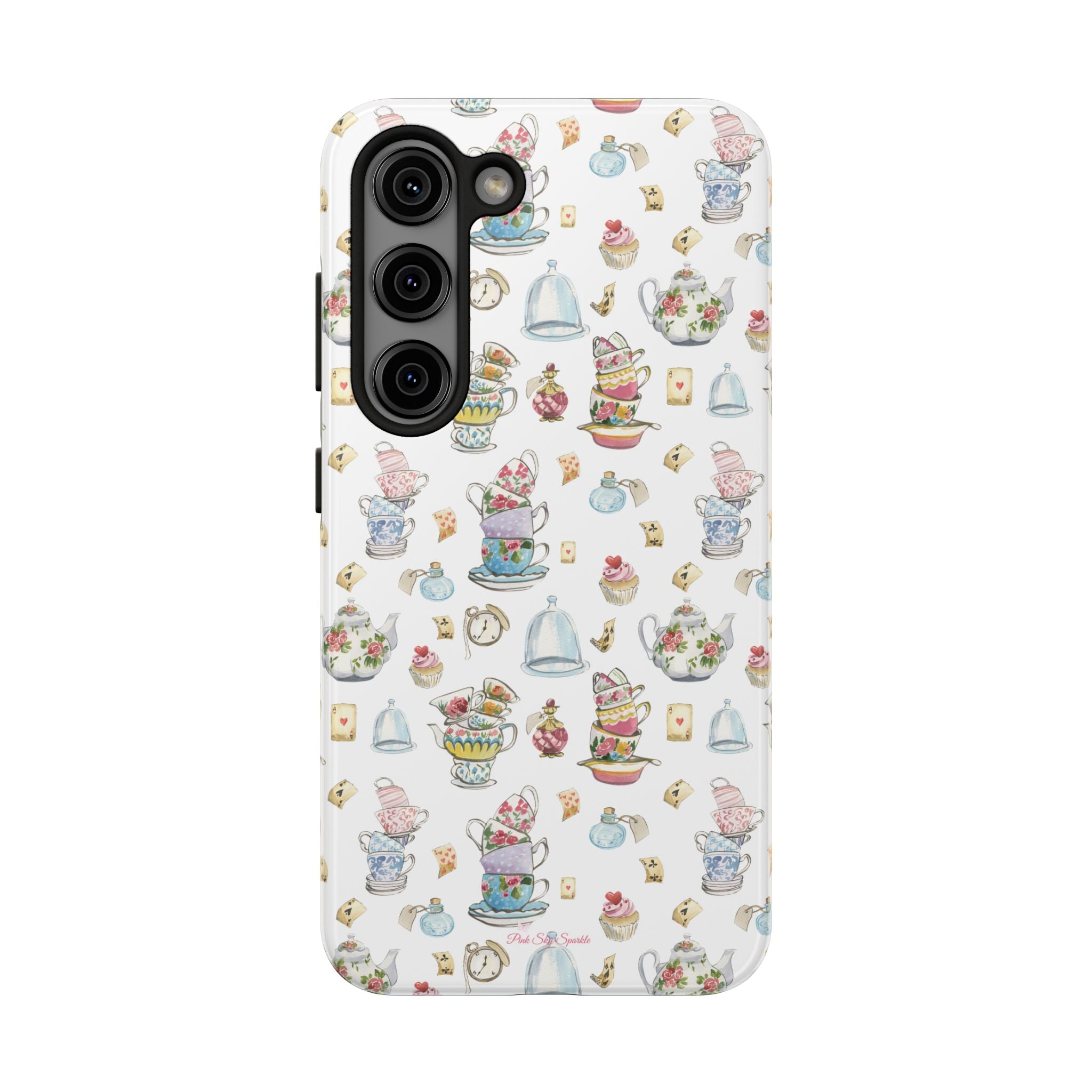 Mad Tea Time Tough Samsung Galaxy Phone Case