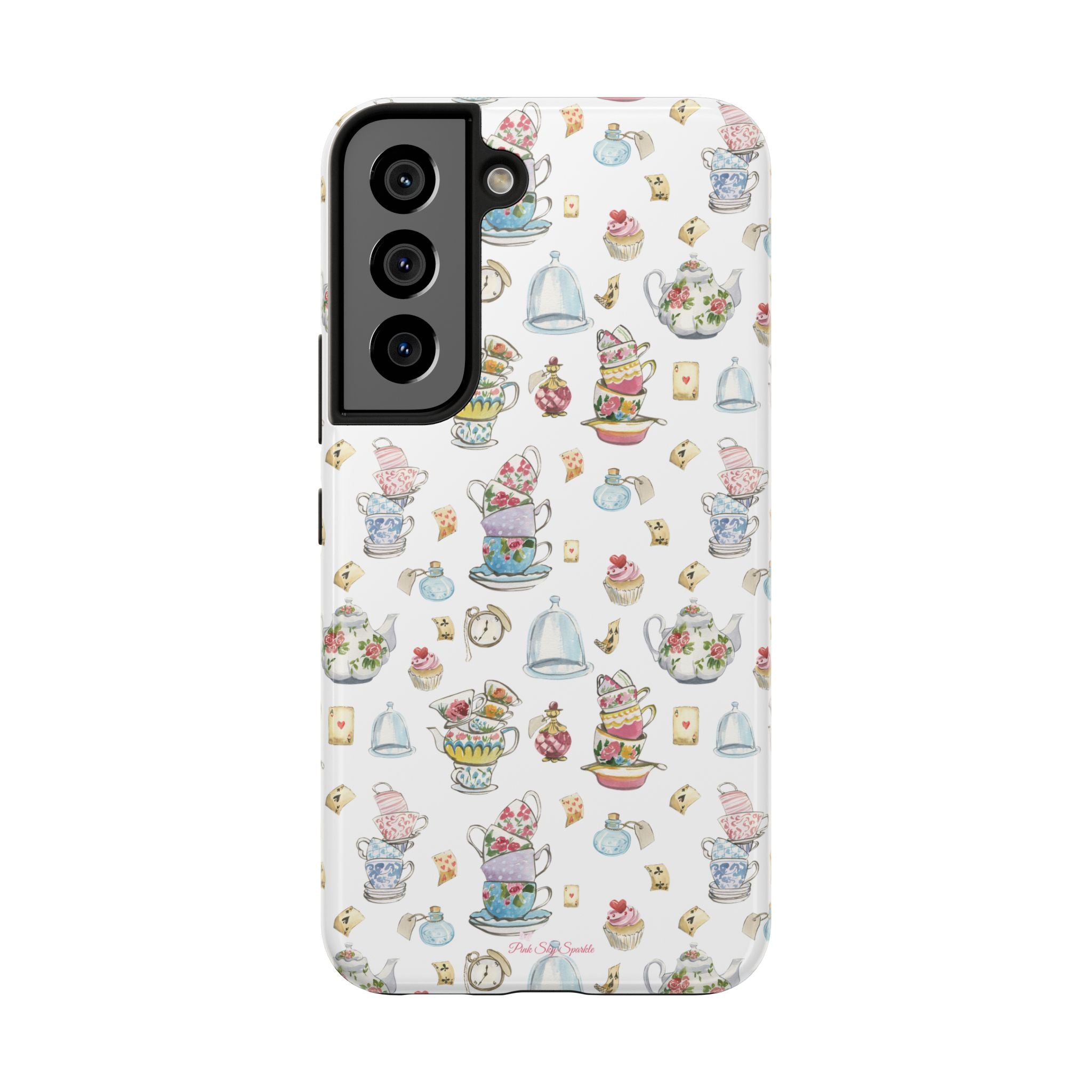 Mad Tea Time Tough Samsung Galaxy Phone Case