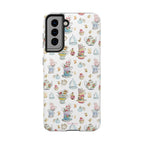Mad Tea Time Tough Samsung Galaxy Phone Case