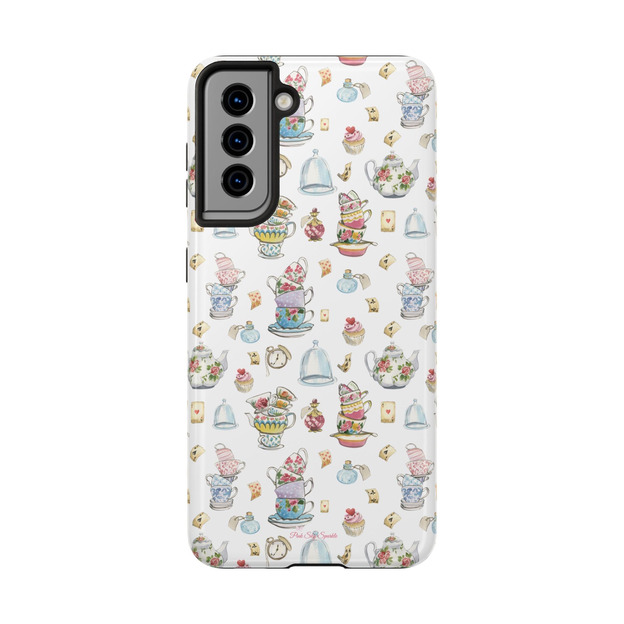 Mad Tea Time Tough Samsung Galaxy Phone Case