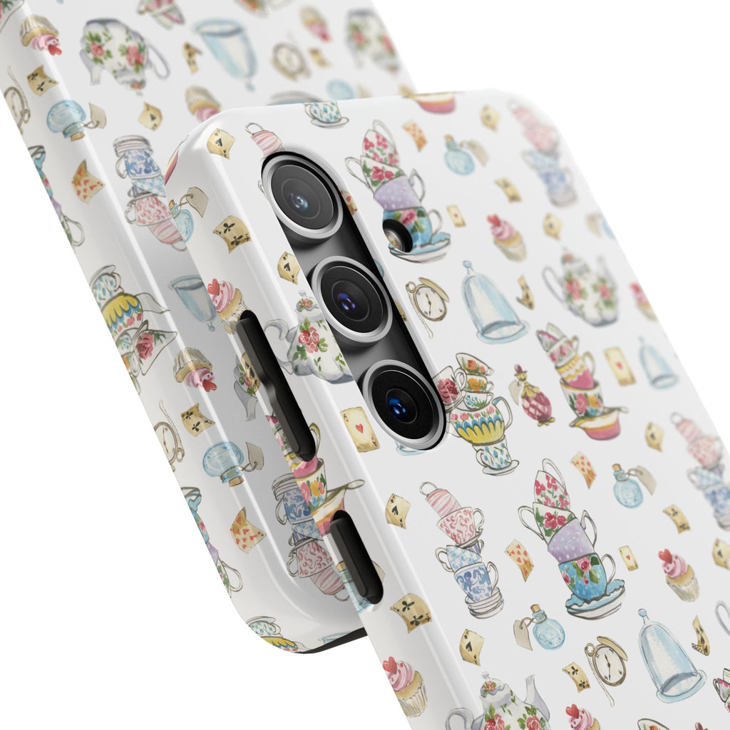 Mad Tea Time Tough Samsung Galaxy Phone Case