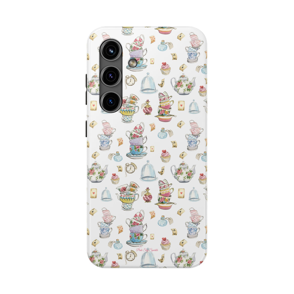 Mad Tea Time Tough Samsung Galaxy Phone Case