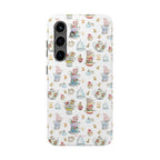 Mad Tea Time Tough Samsung Galaxy Phone Case